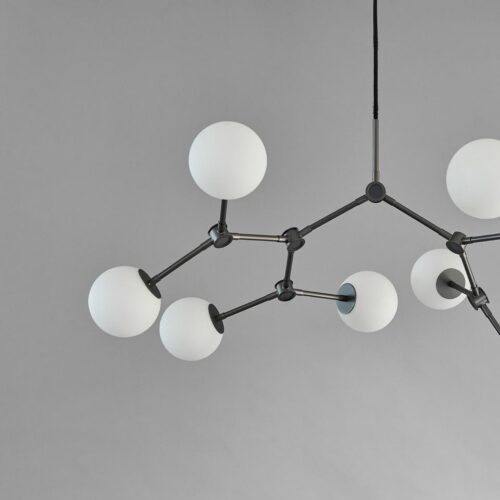 101 Copenhagen Drop Chandelier Bulp - Mini - Grey
