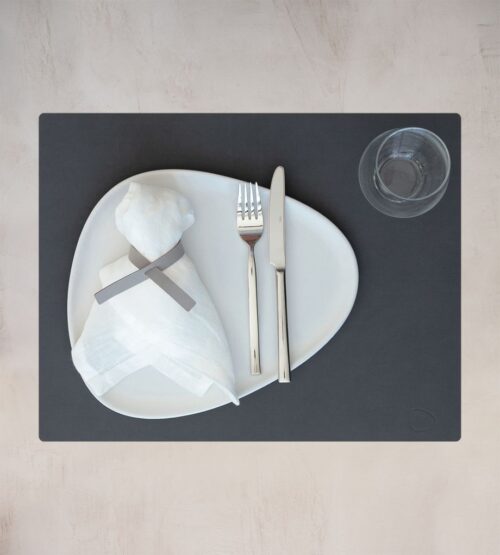 Lind DNA Bordsunderlägg Square L, Nupo Leather, Anthracite
