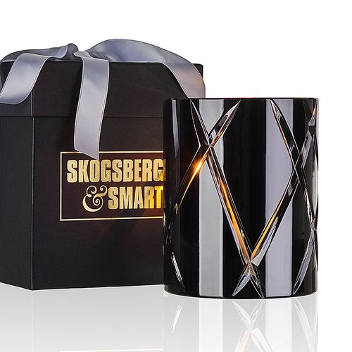 Skogsberg & Smart Hurricane Crystal Lamp M, Svart