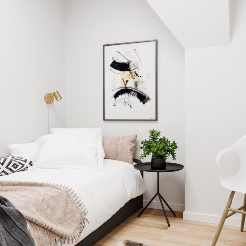 By Rydéns Correct Vägglampa, Guld