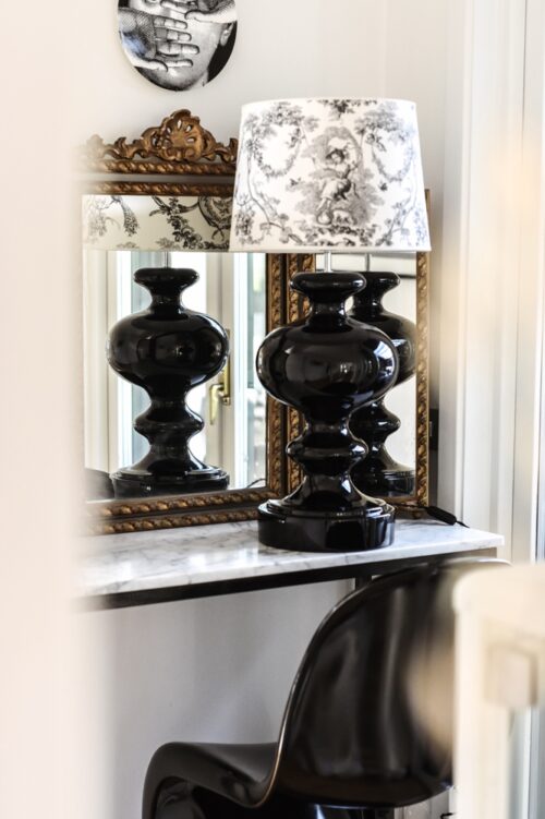 Lampfot Signature Svart