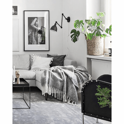 By Rydéns Bazar Vägglampa svart