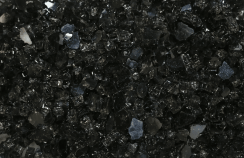 Elementi Dekorationsglas - Gasolbord - Svart