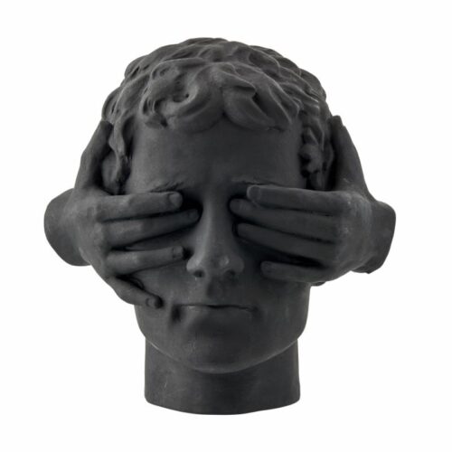 Lene Bjerre Dekoration Ansikte - Svart