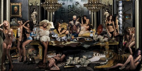 Tavla Cobra art Gangster paradise