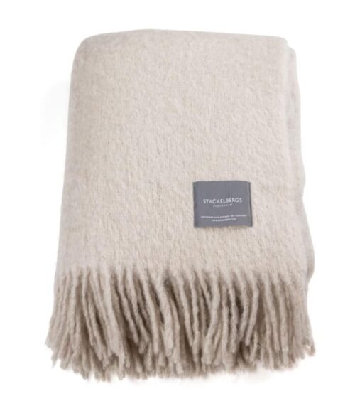 Stackelbergs Pläd Mohair Portabello