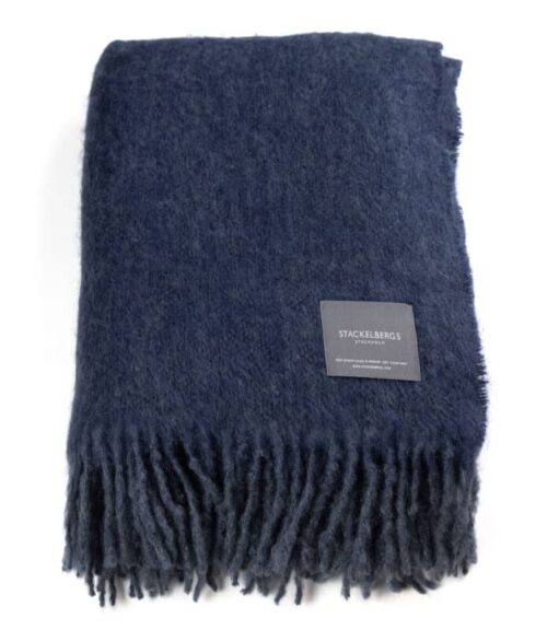 Stackelbergs Pläd Mohair Tide & Marin Melange