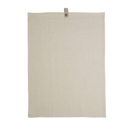 Kökshandduk vit/lin