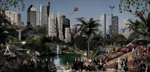 Cobra art Tavla Plexiglas - New York hangout Color