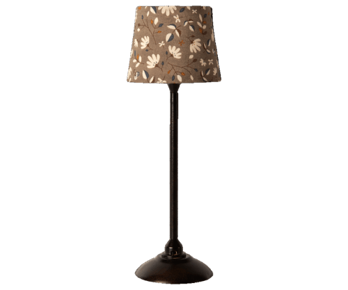 Maileg  Golvlampa Miniature - Anthracite