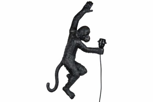 Vägglampa Apa Vägg Svart