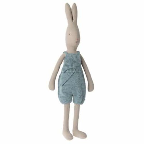 Maileg Rabbit Size 4 - Knitted Overalls