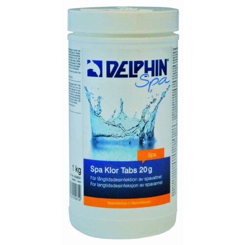 Delphin Spa Klor Tabs 20g 1kg