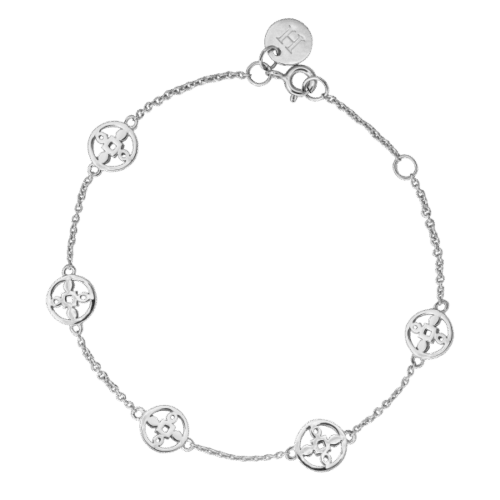 Hilke Armband Anima Gemella, Silver