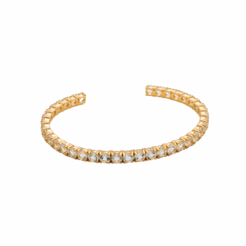 Hilke Armband Bangle, La Moda Bianco, Guld