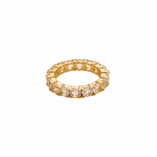 Hilke Ring La Moda Bianco, Guld