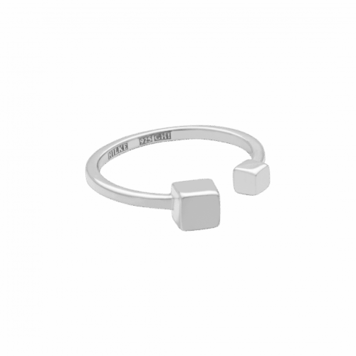 Hilke Ring Neapel 2, Silver