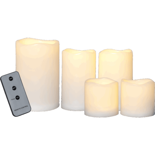 LED BLOCKLJUS PAUL SET OF 5