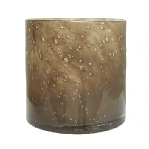 Lagoon  Ljuslykta 15x15x15 cm Beige/brun