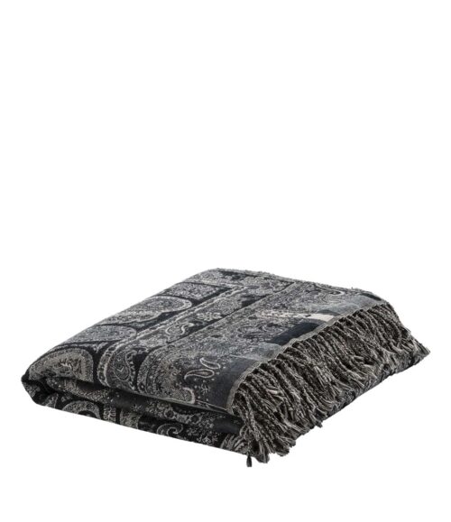 Artwood Pläd Eroz Paisley Dark Grey