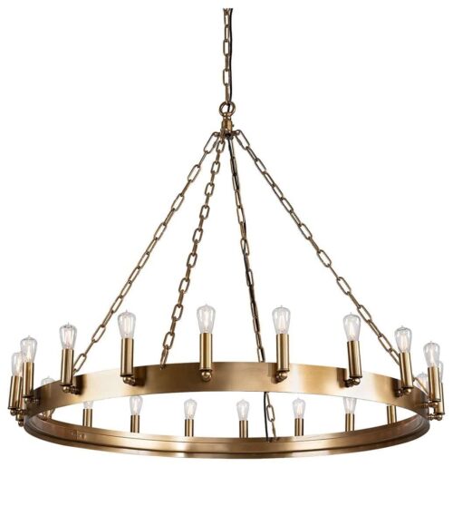 Artwood  Taklampa Crown Ø105 Antik Mässing