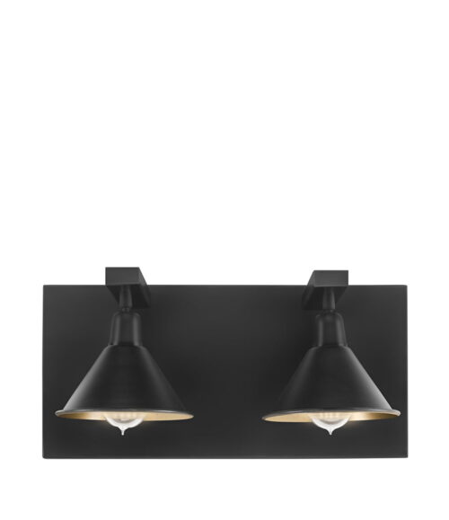 Artwood Vägglampa Anzio Dubbel Svart