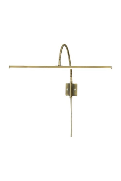 Aneta Lighting Tavelbelysning Miro dimbar Antik