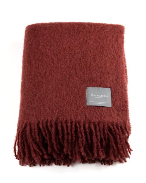 Stackelbergs Pläd Mohair Fired Earth
