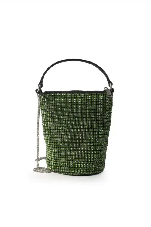 Metallic Evening Bag Green