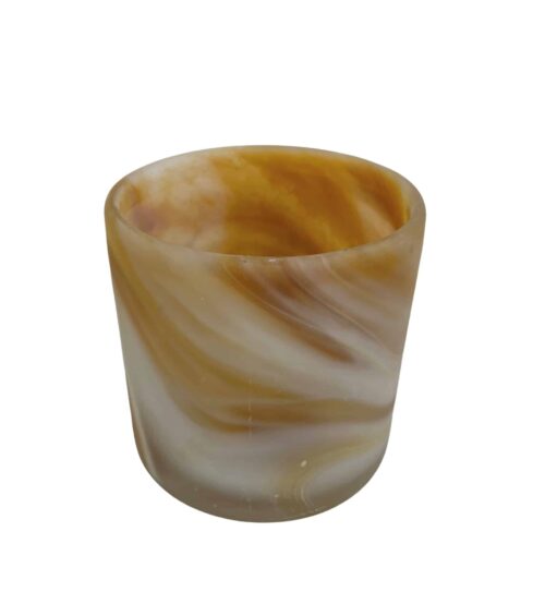 Ljuslykta Alabaster 13x13 cm