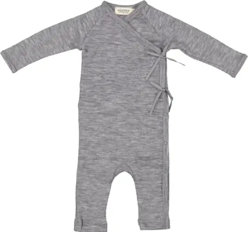 MarMar Rula - långärmad body med ben i ull