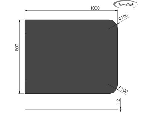 Golvplatta Fyrkant 800x1000 (800x1000mm)