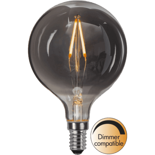 LED-lampa E14 G80 Decoled Smoke
