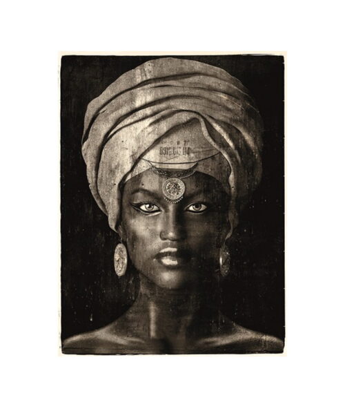 Cobra art Tavla Plexiglas - Glamour Girl Sepia 2 100*150