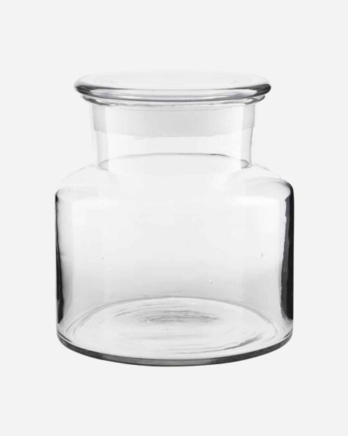 House Doctor Glasburk med lock Farma Klarglas