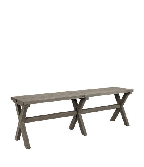Artwood - Cross Bänk 160cm Charcoal Teak