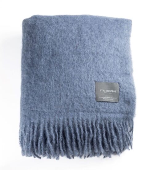 Stackelbergs Pläd Mohair Pilaster