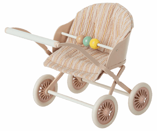 Maileg Barnvagn Babymus - Rose