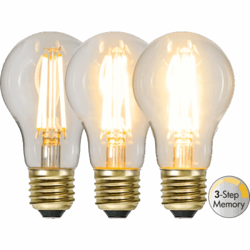 Star Trading Led Lampa E27 A60 Soft Glow 3-Steg