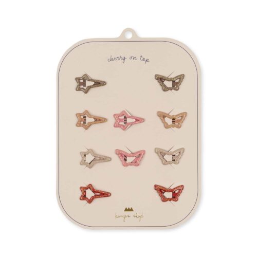 Konges Slöjd 10-pack Hårspännen Mix