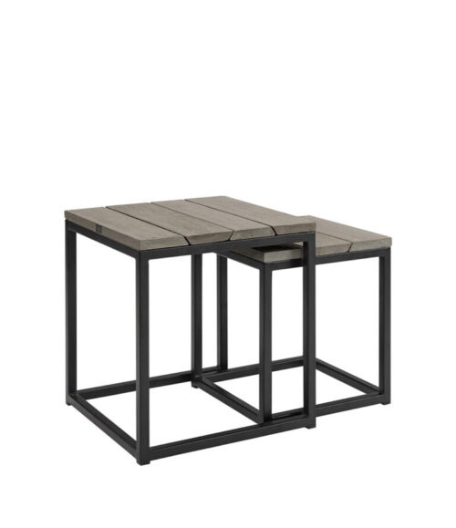 Artwood - Anson Utomhusbord 2-Set Fyrkantig Charcoal