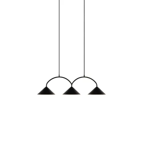 Globen Lighting Pendel Curve 3 – Svart
