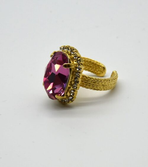 Kelly II Ring Gold Rose