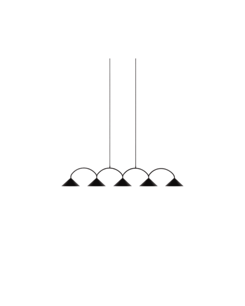 Pendel Curve 5 - Svart