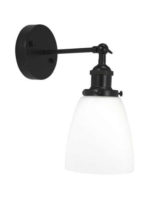 PR Home Vägglampa Kappa Svart Opal 14 cm
