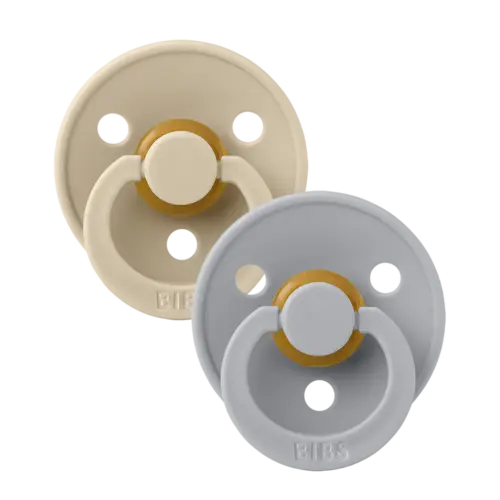 BIBS – Latexnapp 2-Pack Anatomisk Vanilla/Cloud