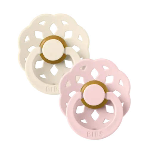 BIBS - Latexnapp 2-Pack Boheme Ivory/Blossom