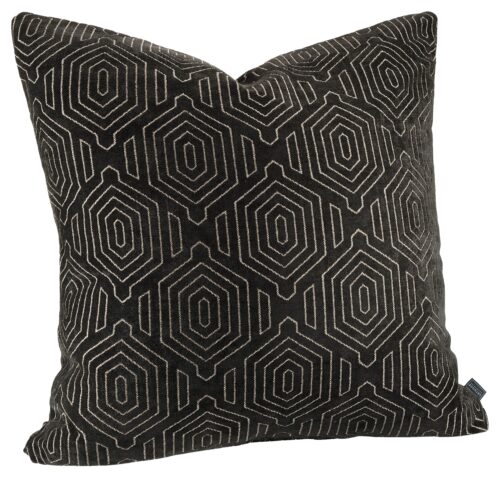 Artwood kuddfodral Laurel ethnic mörk brun 60x40