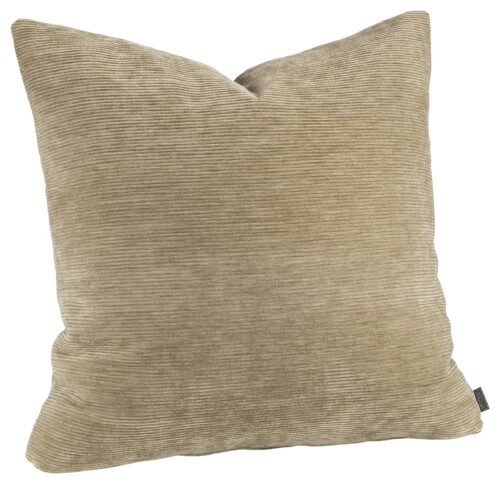 Artwood kuddfodral Soft cord camel 50x50