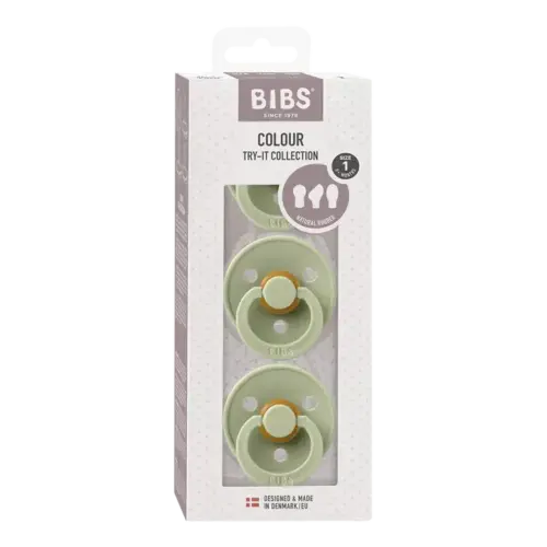 BIBS - Prova På Kollektion 3-Pack Sage